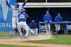 Baseball vs CGA  Wheaton College Baseball vs Coast Guard Academy during game one of the NEWMAC semi-finals playoffs. - (Photo by Keith Nordstrom) : Wheaton, baseball, NEWMAC